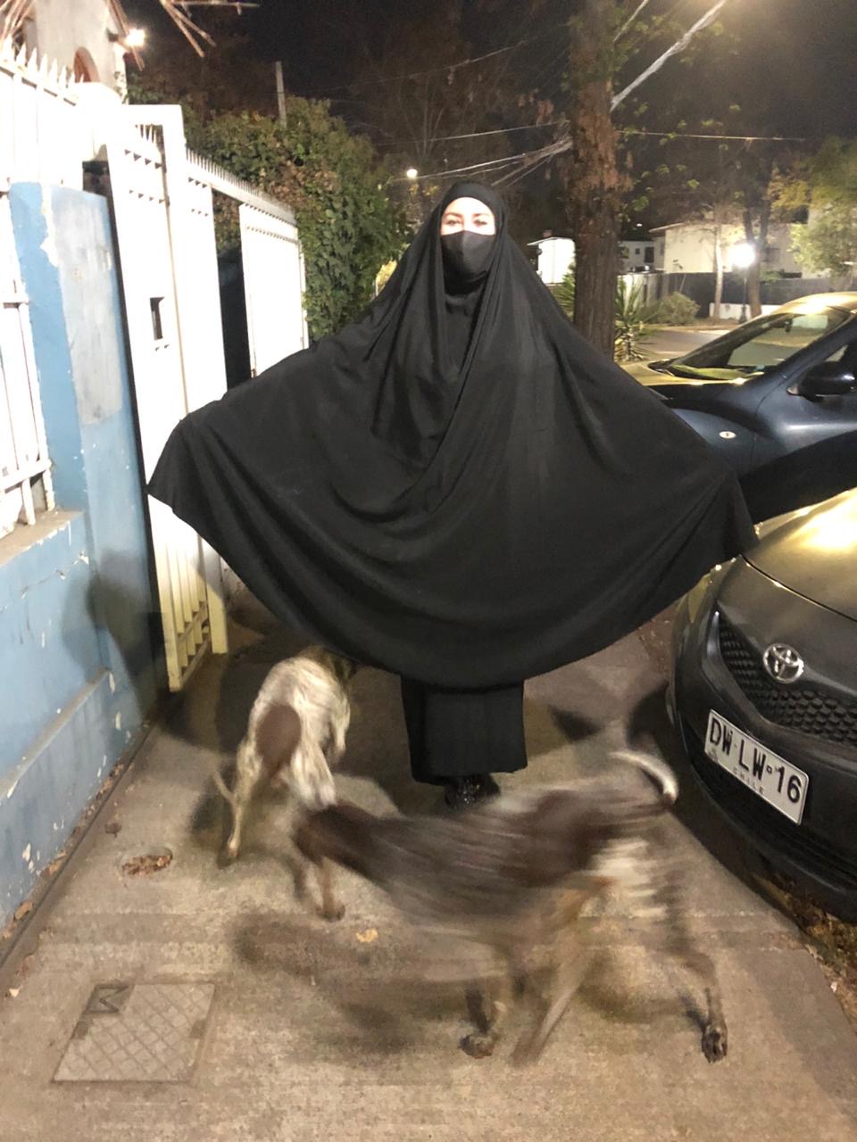Experiencia burka. Silvia Veloso